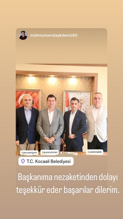Kocaali Belediyesi Ziyareti